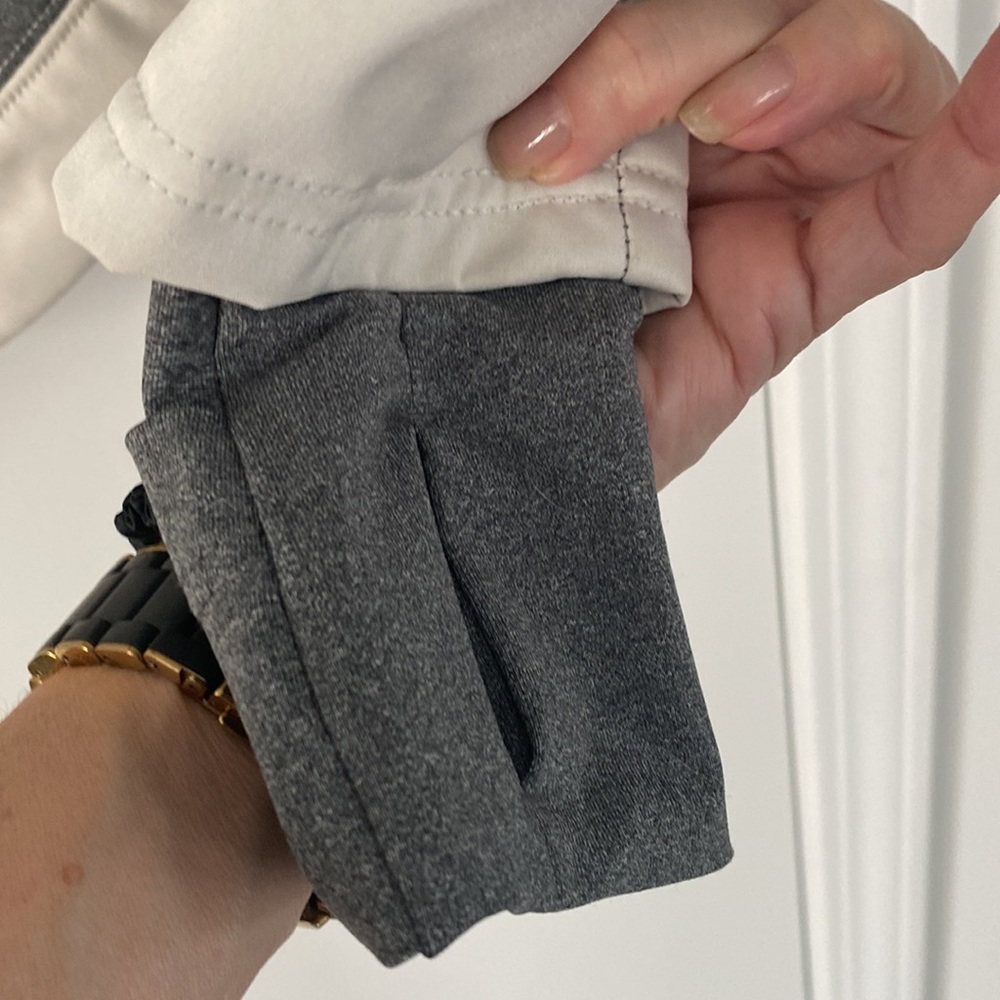 Mondetta Softshell Jacket Size Small Off-White Wi… - image 5